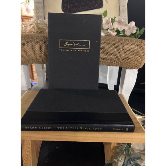 Bintage Byron Nelson "The Little Black Book" 1995 with Slipcase Hardcover Book - Picture 10 of 16